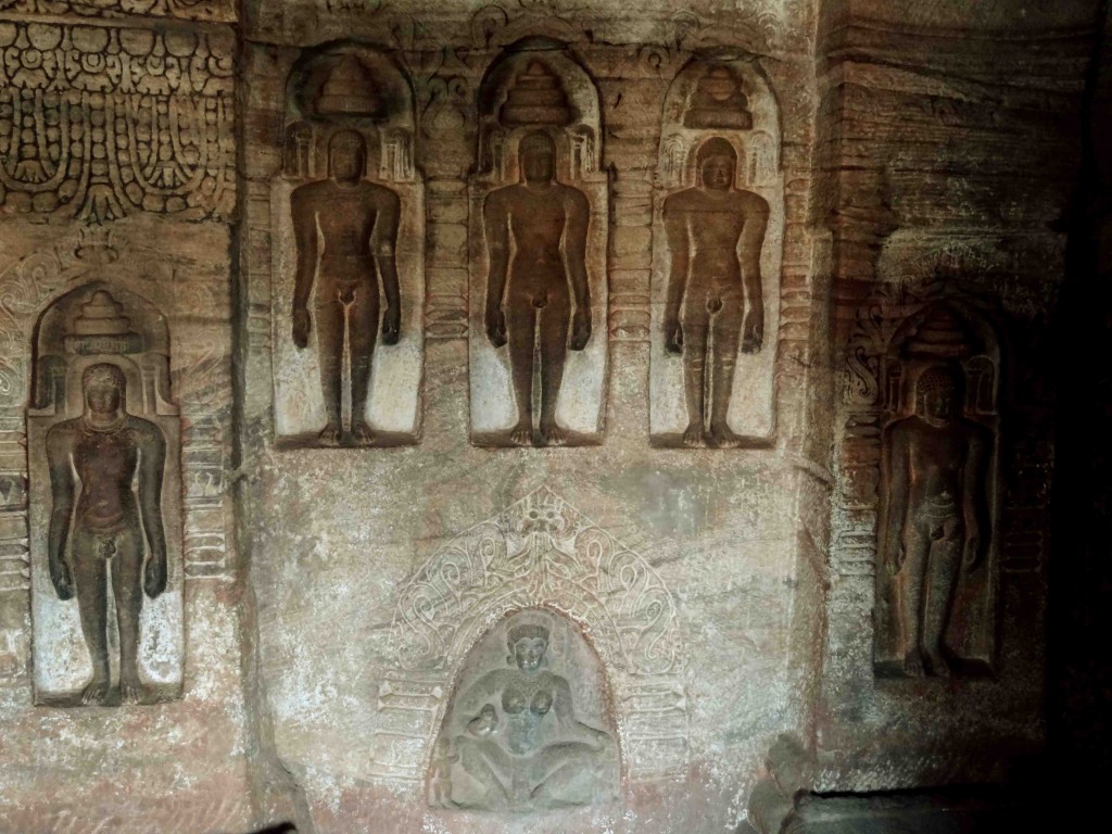 Badami,rock cut cave temples,India,Karnataka,sculpture,carvings,Jainism