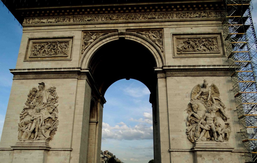 champs elysees,paris,france,eiffel tower