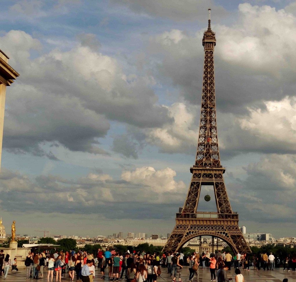 Eiffel tower, view,top floor,paris,france