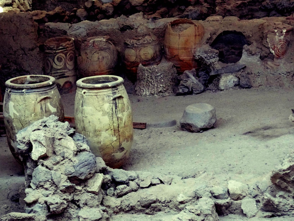 Akrotiri,excavation,Santorini,island,settlement,archaeology