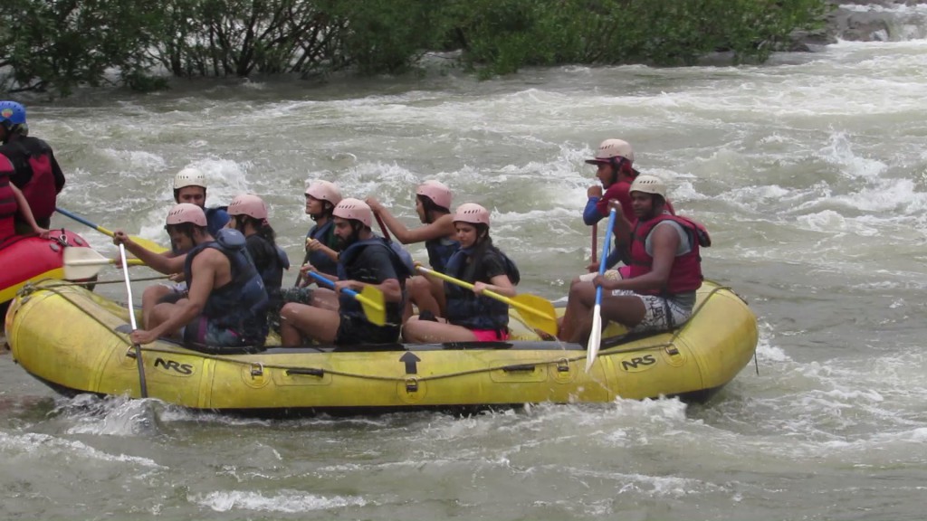 Kolad, India, Maharashtra,river rafting