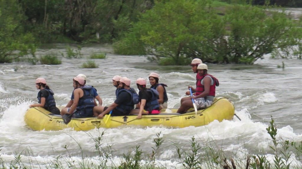 Kolad, India, Maharashtra,river rafting