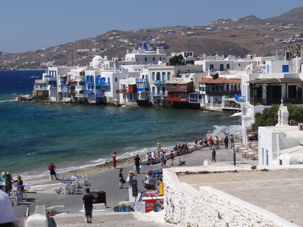 Mykonos,port,Little Italy,Greece,Europe