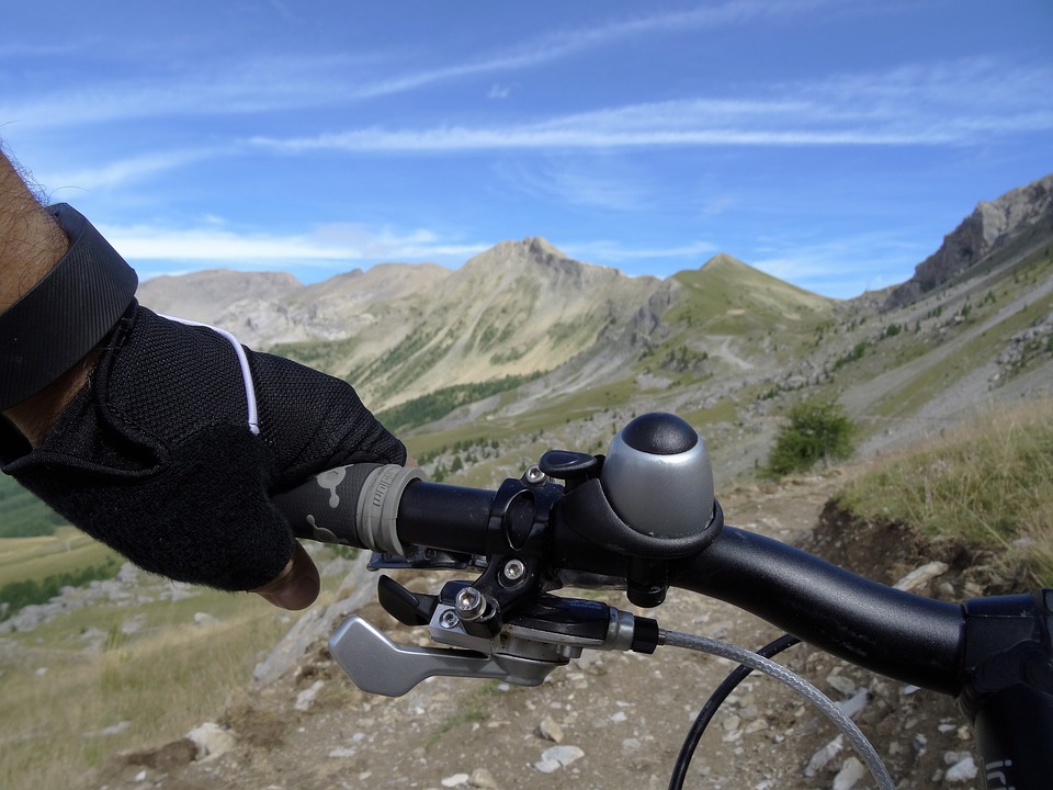 Scenic Mountain Biking Trails In The French Alps